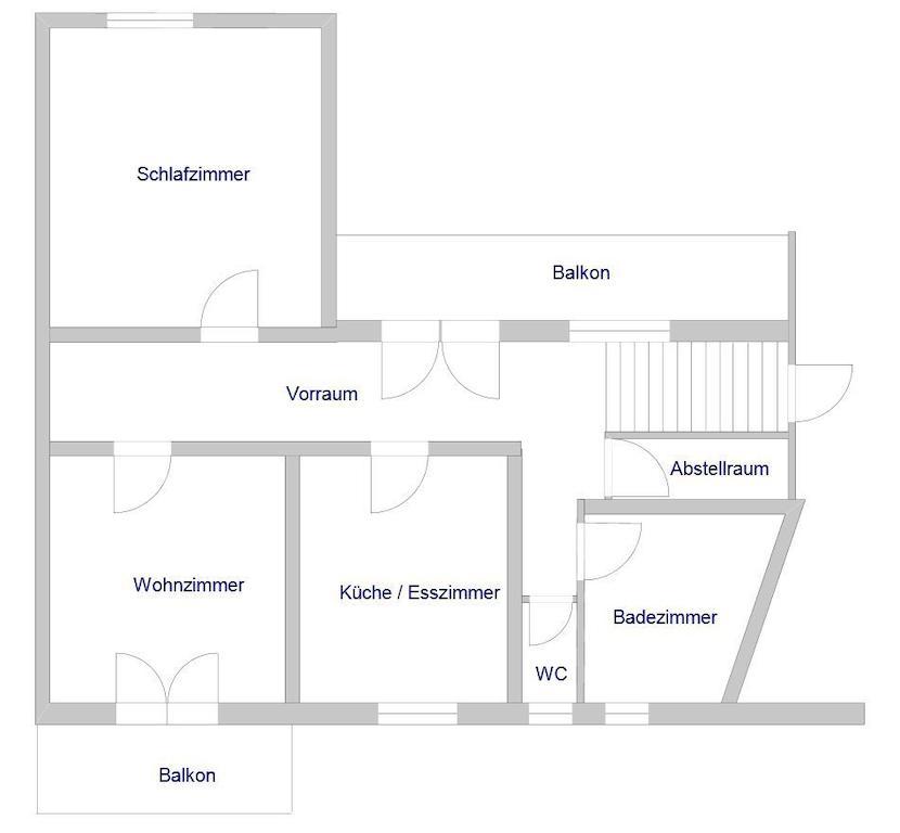 Haus Heller Leilighet Schruns Rom bilde
